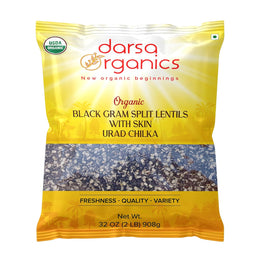 Black Gram Split Lentils With Skin
