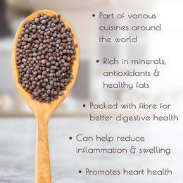 Darsa Organics Black Mustard Seeds