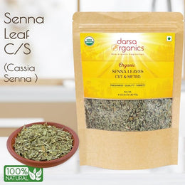 Darsa Organics Senna Leaf Cut & Sifted
