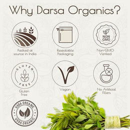 Darsa Organics Senna Leaf Cut & Sifted