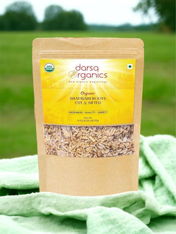 Darsa Organics Shatavari Roots Cut & Sifted