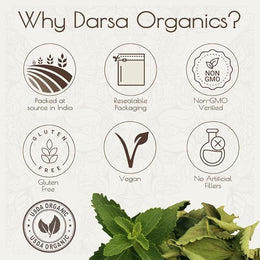 Darsa Organics Stevia Leaves Powder