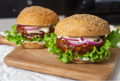 American Mung Bean Veggie Burgers