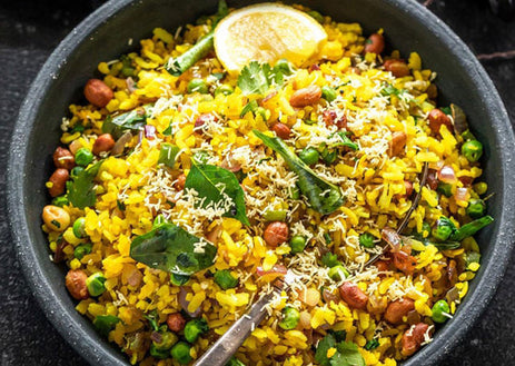 Poha: A Delicious Vegan Breakfast