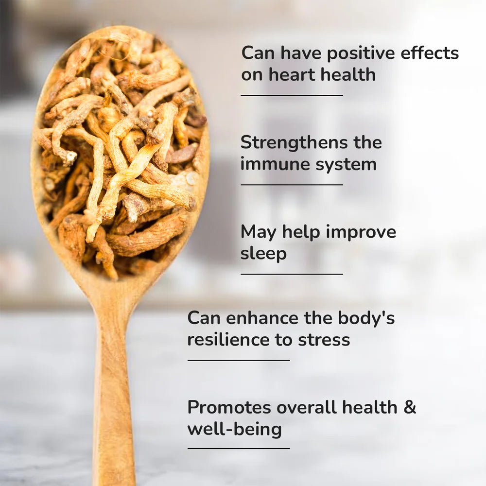 Organic Ashwagandha Root Powder (Cut & Sifted) | Adaptogen for Stress, Energy & Sleep Support