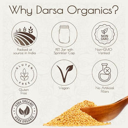 Darsa Organics Yellow Mustard Seeds