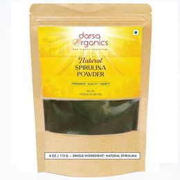 Natural Spirulina Powder – 100% Pure Vegan Superfood – High Protein, Antioxidant Green Supplement