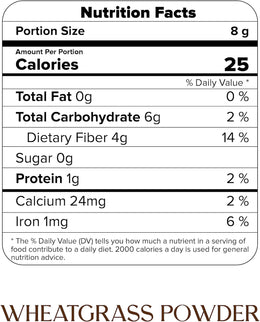 Wheatgrass Powder