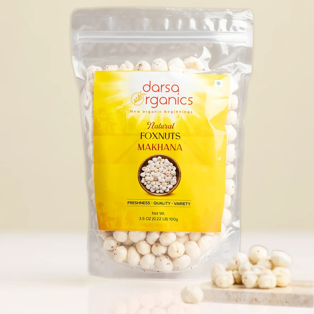 Bundle: Organic Amla Fruit Powder (Indian Gooseberry) & Pure Foxnuts