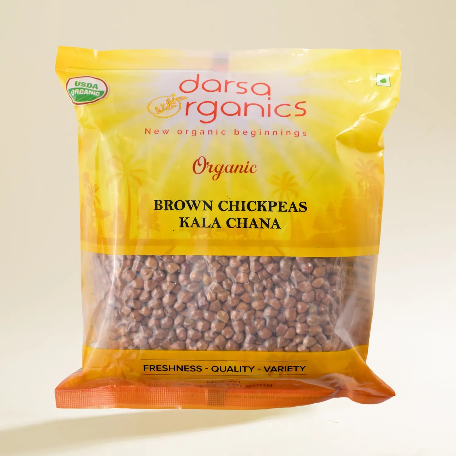 Organic Brown Chickpeas (Kala Chana)