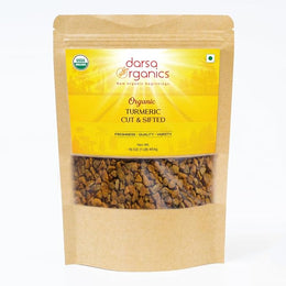 Darsa Organics Turmeric Cut & Sifted 