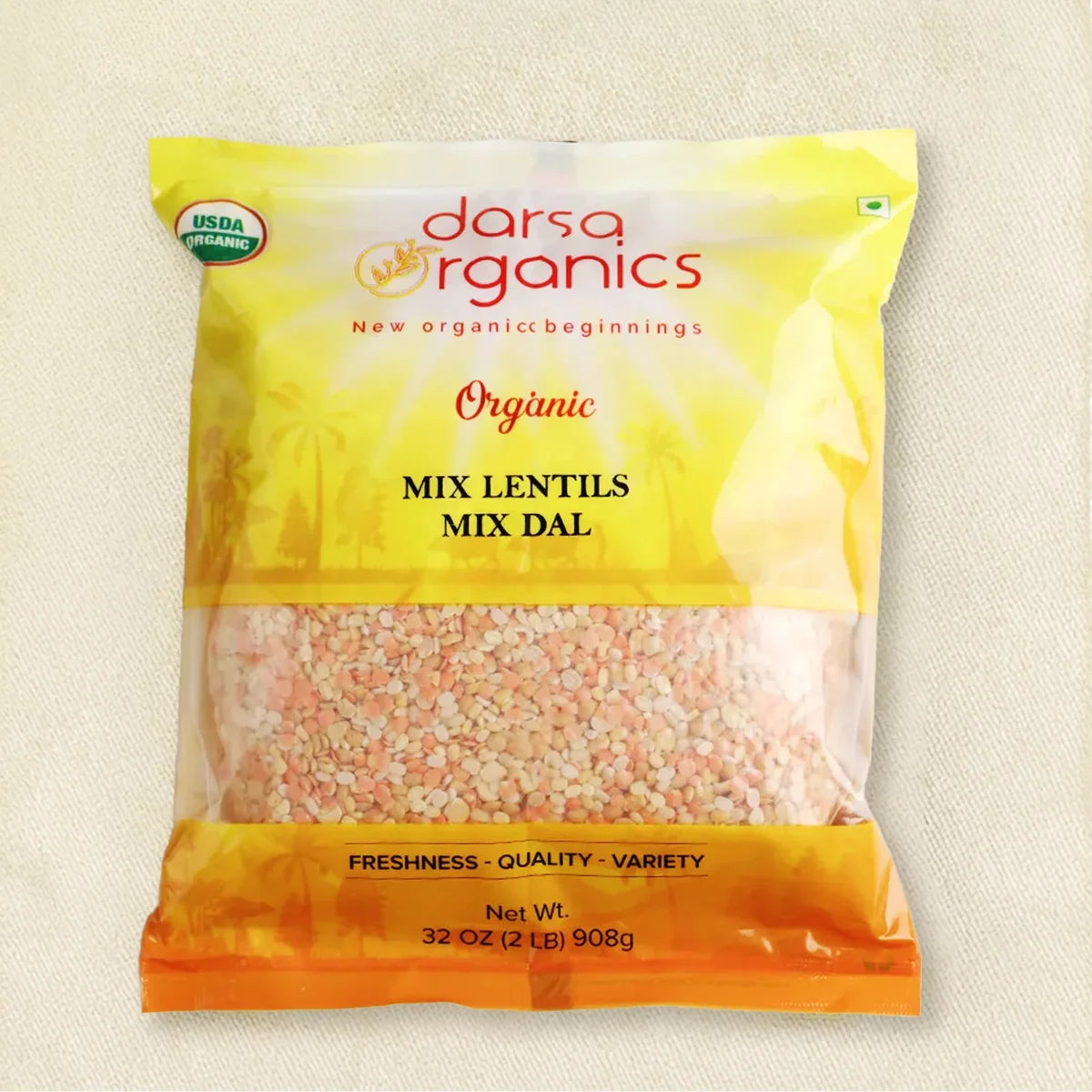 Bundle: Organic Mixed Lentils (Panchratna Dal) & Organic White Rice Flour