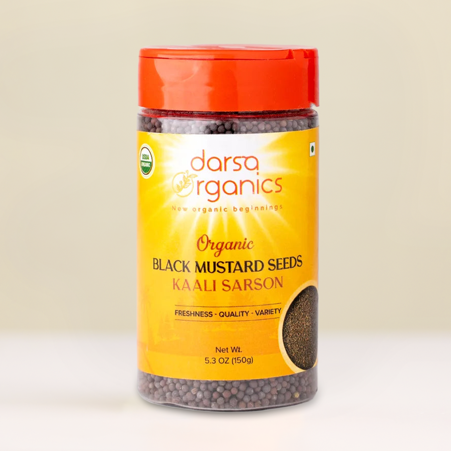 Organic Black Mustard Seeds
