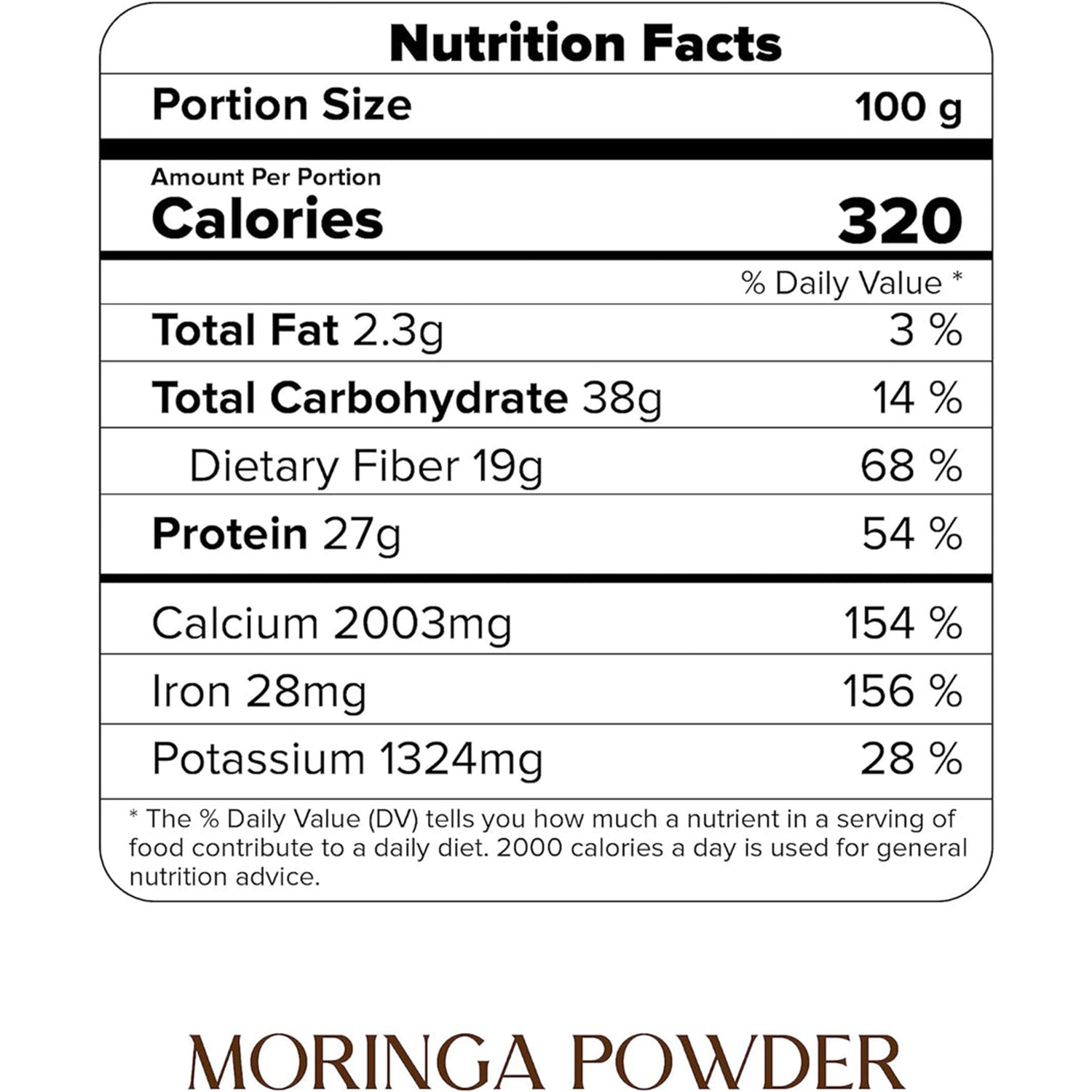 Organic Moringa Powder