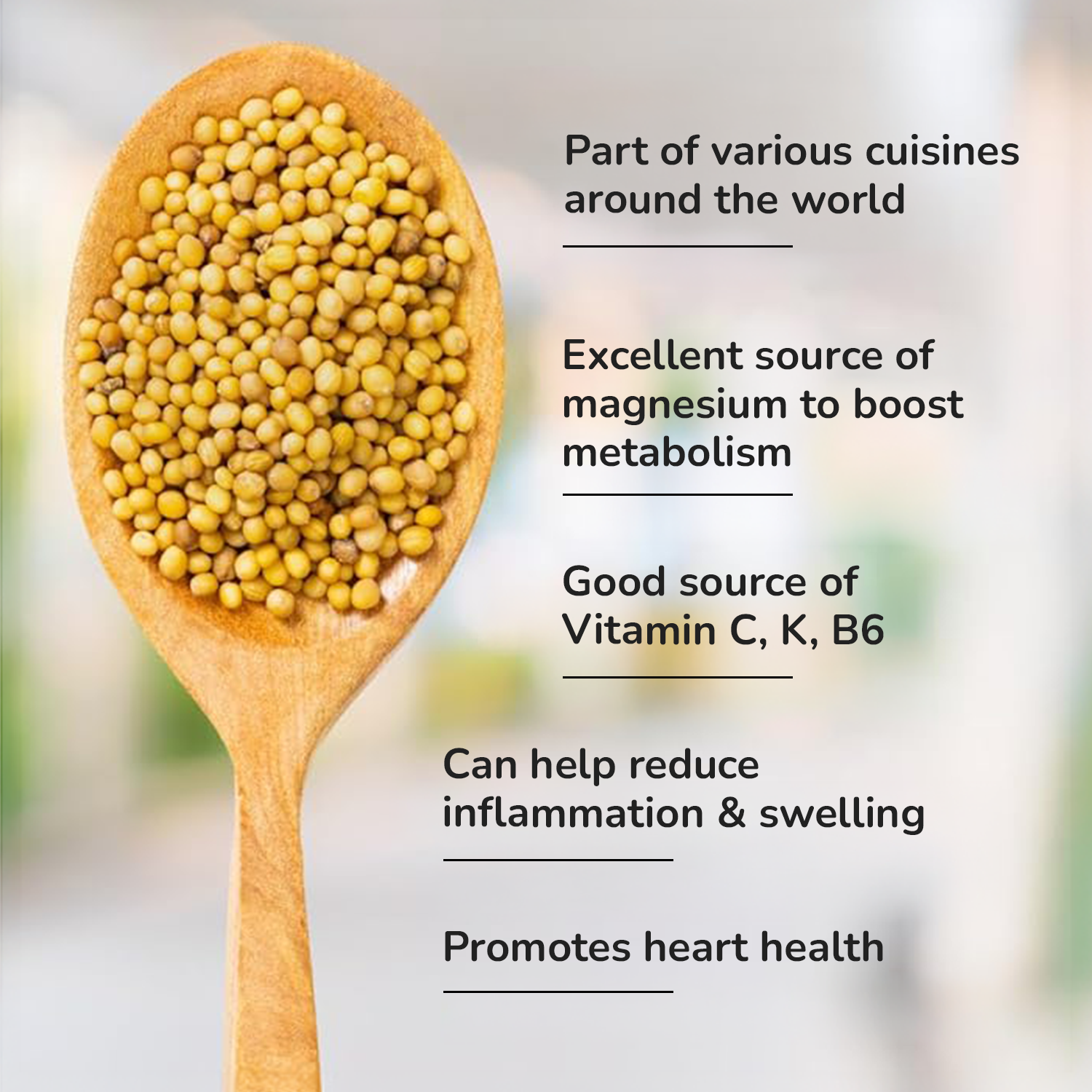 Organic Yellow Mustard Seeds