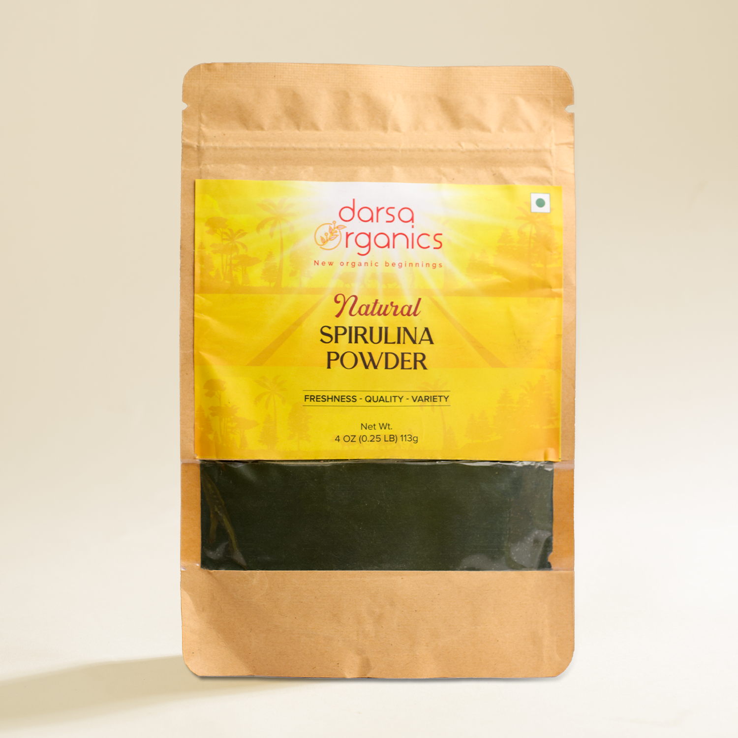 Natural Spirulina Powder – 100% Pure Vegan Superfood – High Protein, Antioxidant Green Supplement